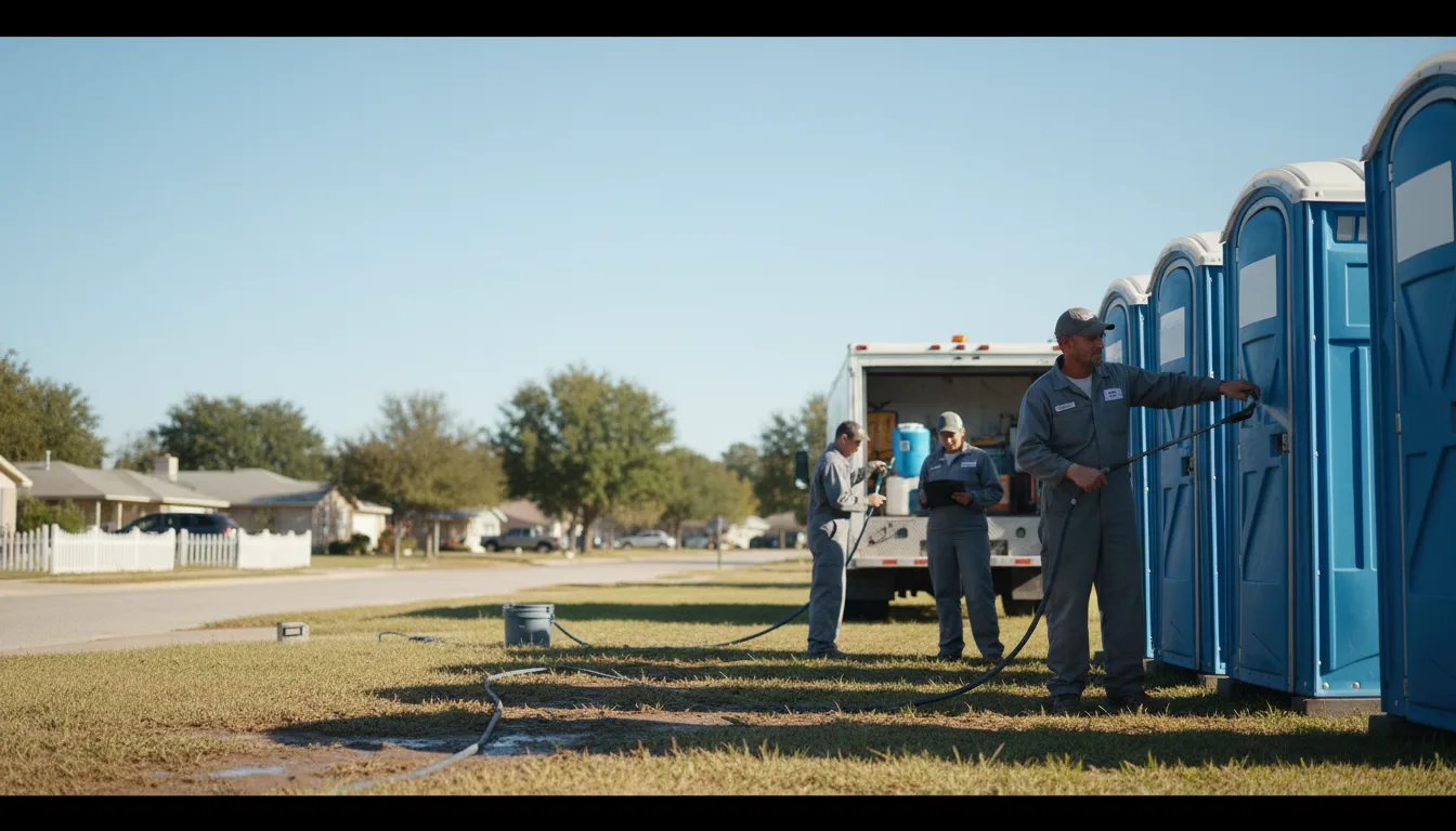 Long-Term Portable Toilet Rental in Thurston, NE near me